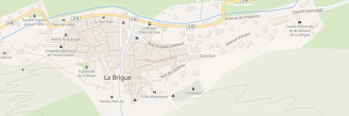 Plan du 31 Rue Famille Arnaldi à La Brigue