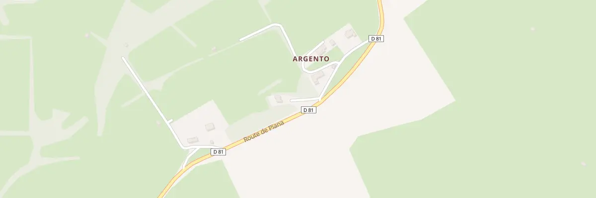 Plan du 77G Argento à Cargèse