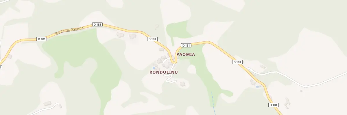 Plan du 5388 Rondolino à Cargèse