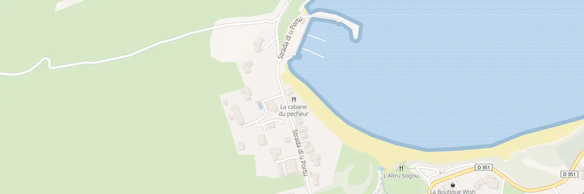 Plan du 132 Porto à Galéria