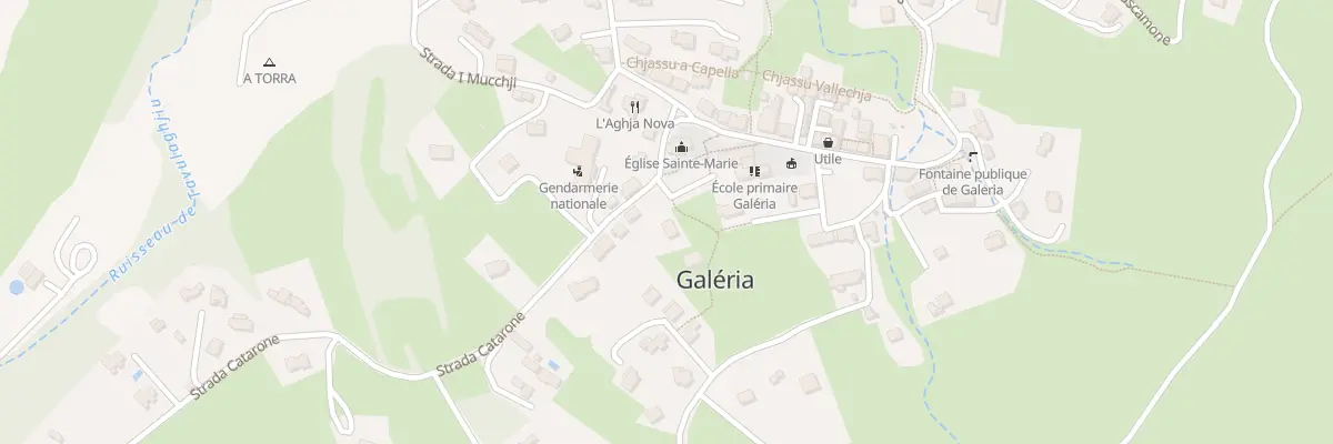 Plan du 5077A Galeria à Galéria