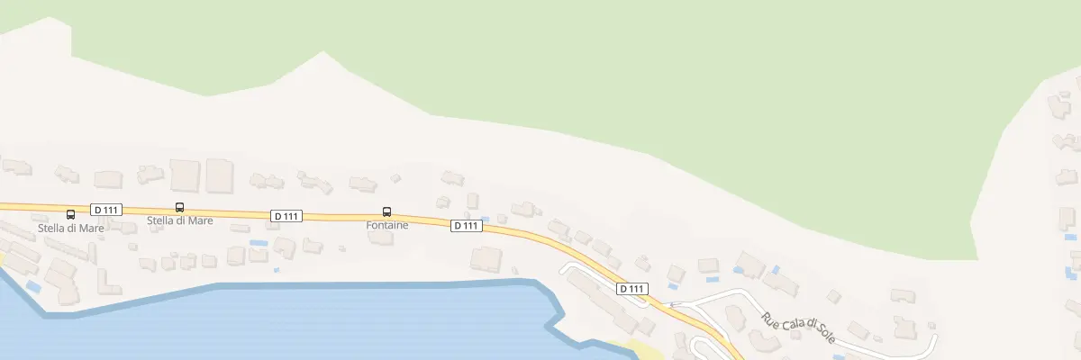 Plan du 9003 Cala Di Sole à Ajaccio