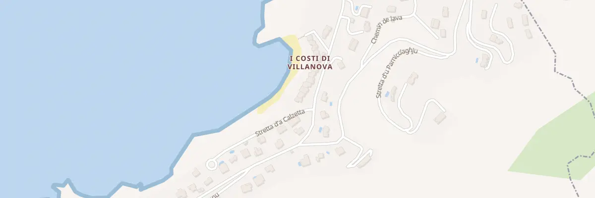 Plan du 5207 Marine à Villanova