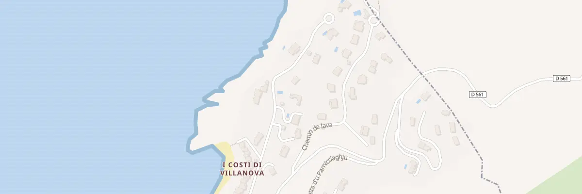 Plan du 5166 Marine à Villanova