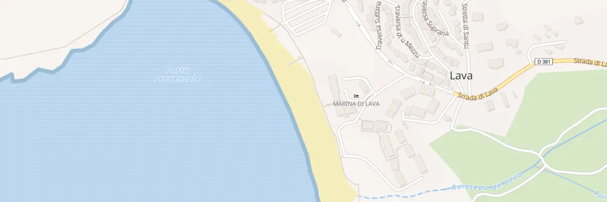 Plan du 5356 Ajadata à Appietto