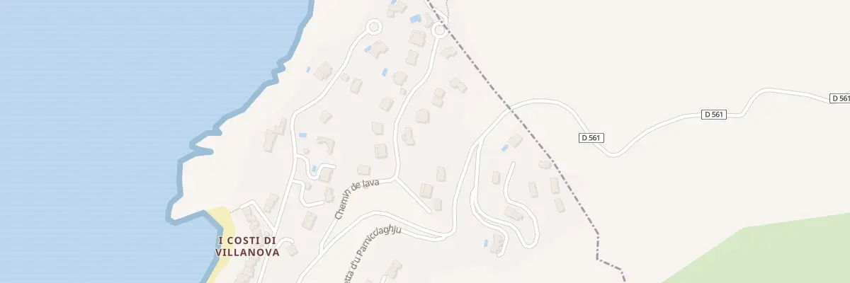 Plan du 5118 Marine à Villanova