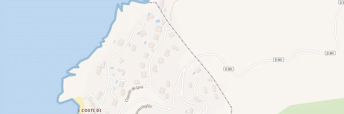 Plan du 5204 Marine à Villanova