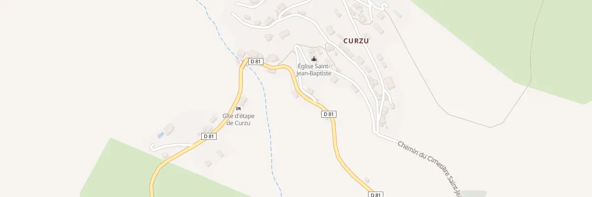Plan du 5071 Curzo à Osani