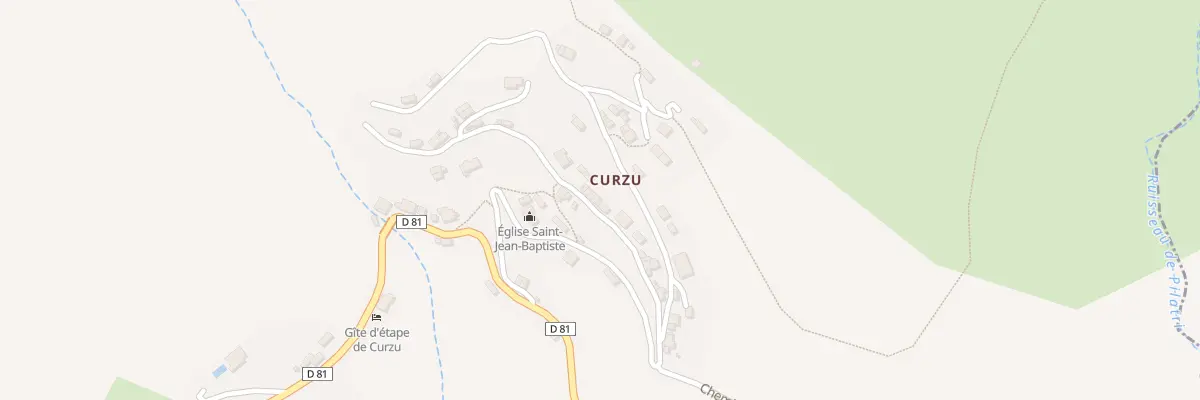 Plan du 5056 Curzo à Osani