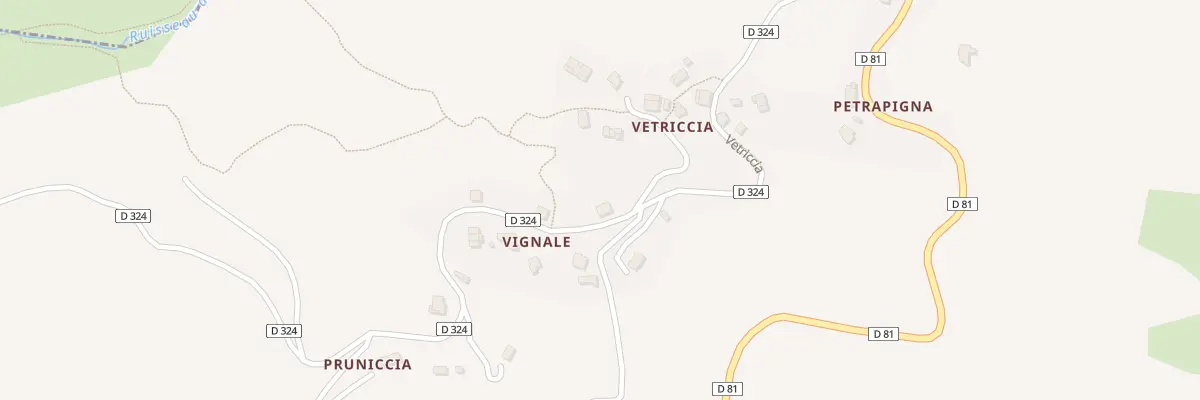 Plan du 5092 Vignale à Partinello