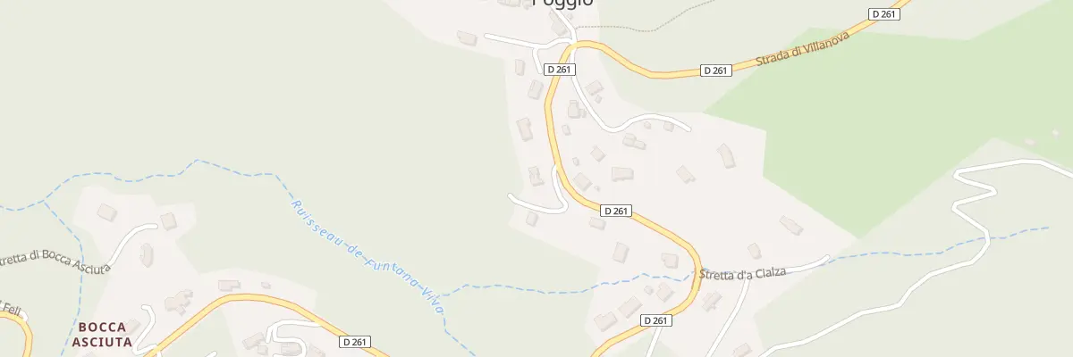 Plan du 9001 Cucarello à Villanova