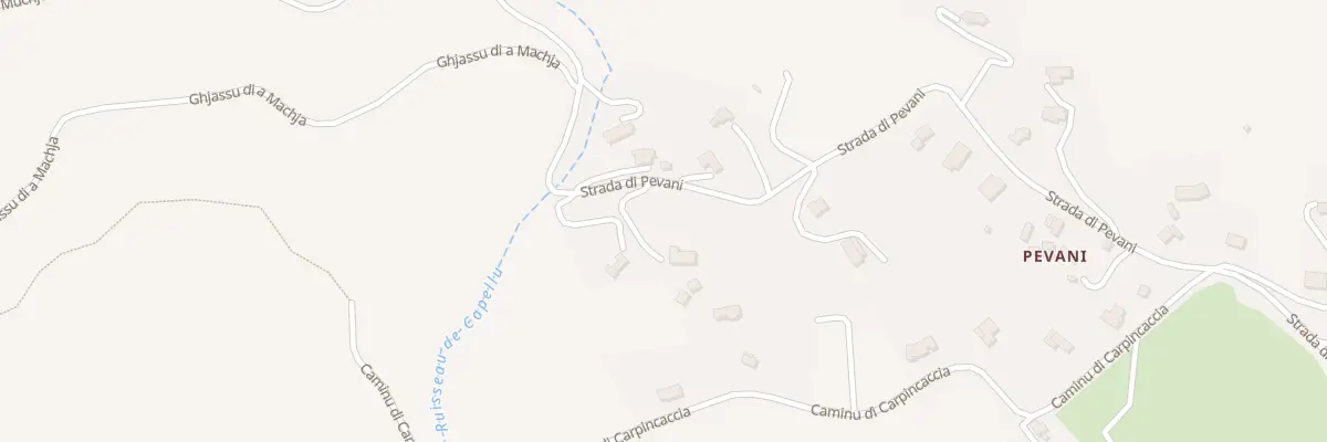 Plan du 5613 Pevani à Calcatoggio