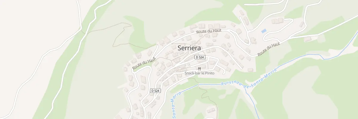 Plan du 5026 Serriera à Serriera