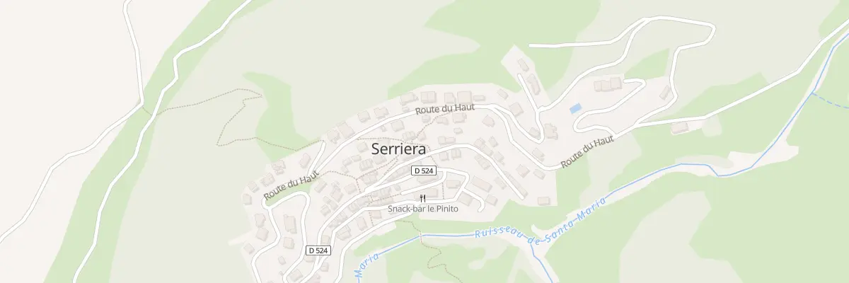 Plan du 5021B Serriera à Serriera