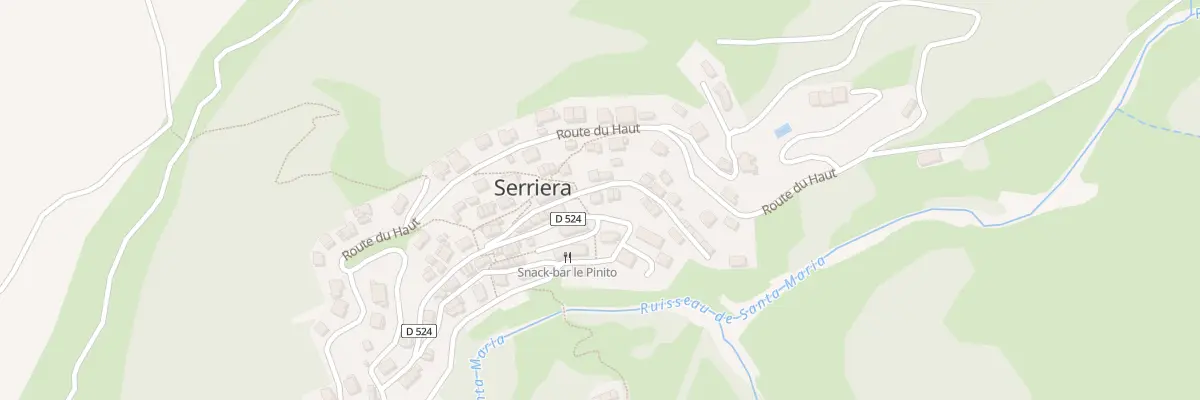 Plan du 5013 Serriera à Serriera