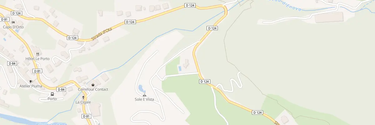 Plan du 5291 Fiumicello à Ota