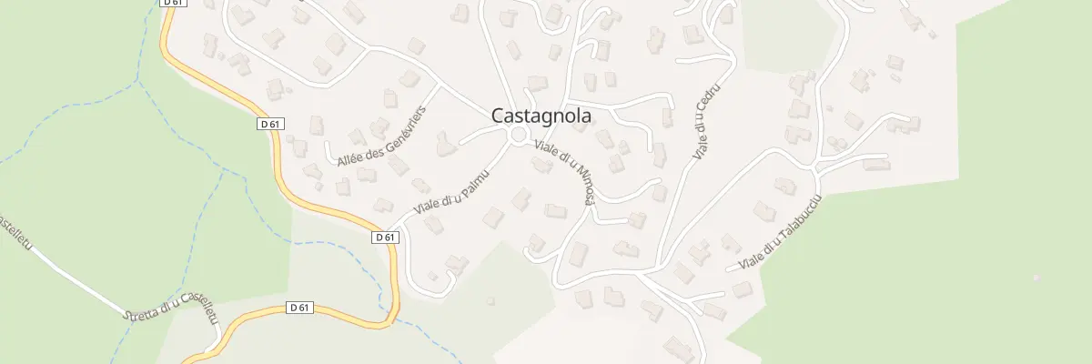 Plan du 5498 Dom de Castagnola à Albitreccia