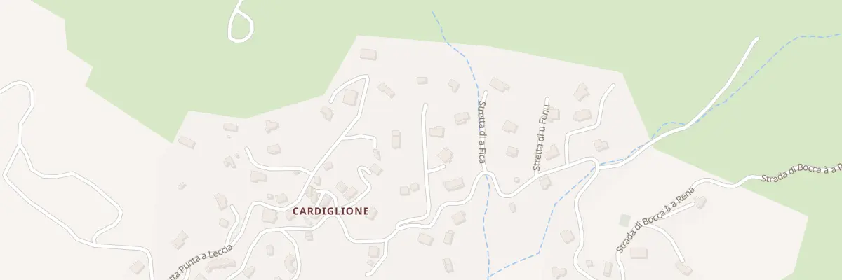 Plan du 5395 Cardiglione à Alata