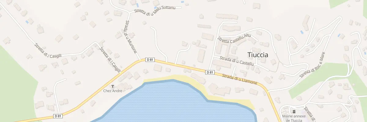 Plan du 5075 Murtone à Casaglione