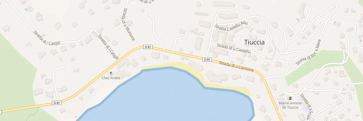 Plan du 5223 Murtone à Casaglione