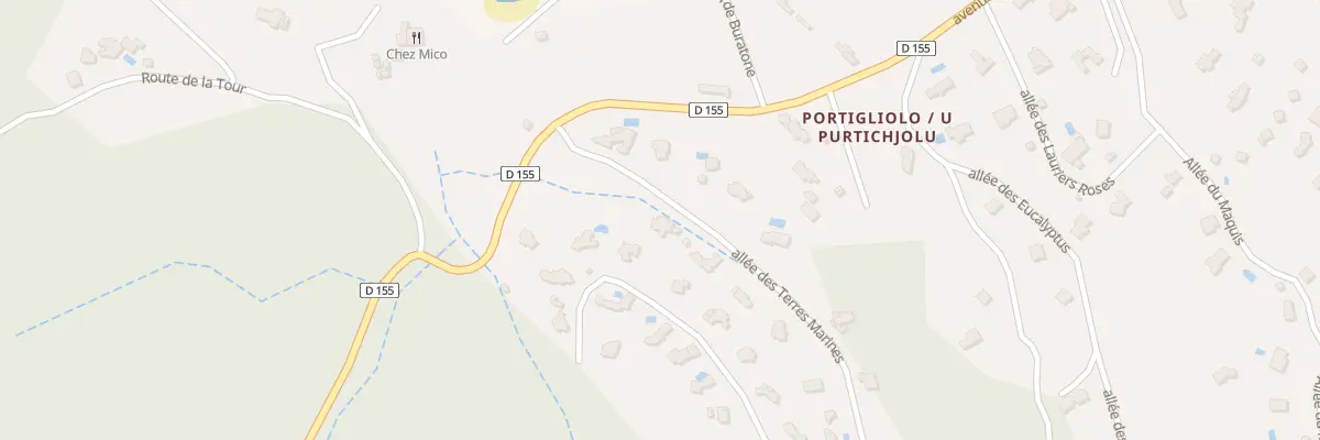 Plan du 16 Lot Terres Marines de Portigli à Coti-Chiavari