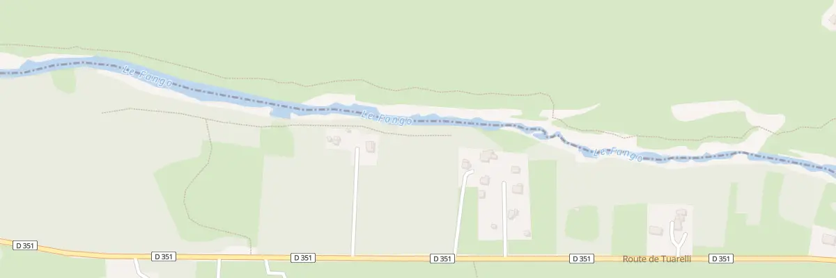 Plan du 5231 Piano Lo Fango à Galéria