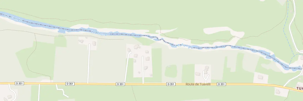 Plan du 5205 Piano Lo Fango à Galéria