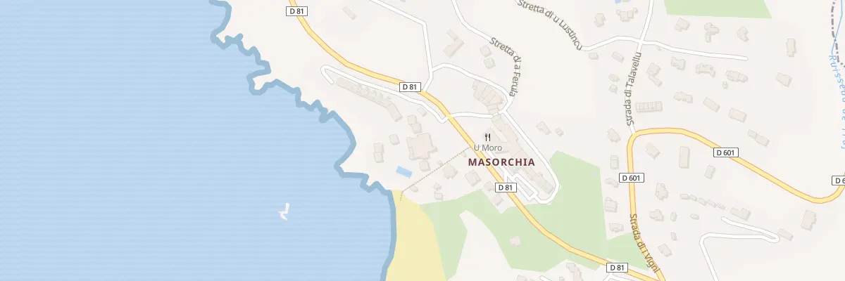 Plan du 5149 Masorchia à Calcatoggio