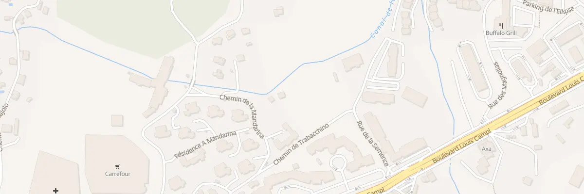 Plan de Res Terrasses de la Gravona à Ajaccio