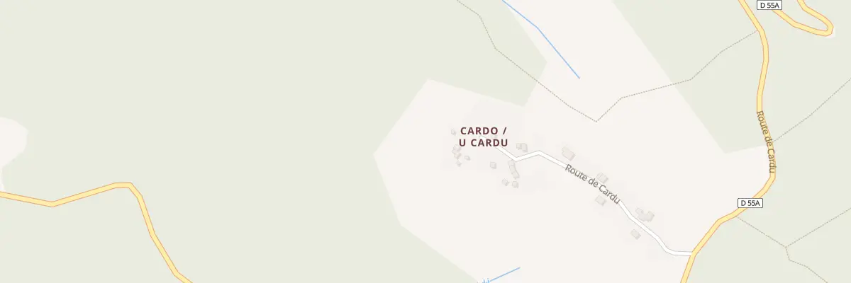 Plan du 5245 Cardo à Coti-Chiavari