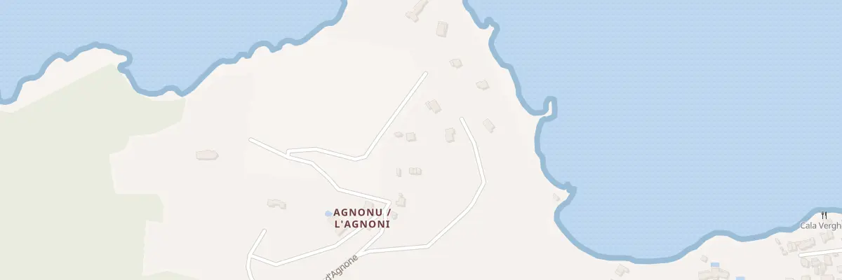 Plan du 5042 Agnone à Coti-Chiavari