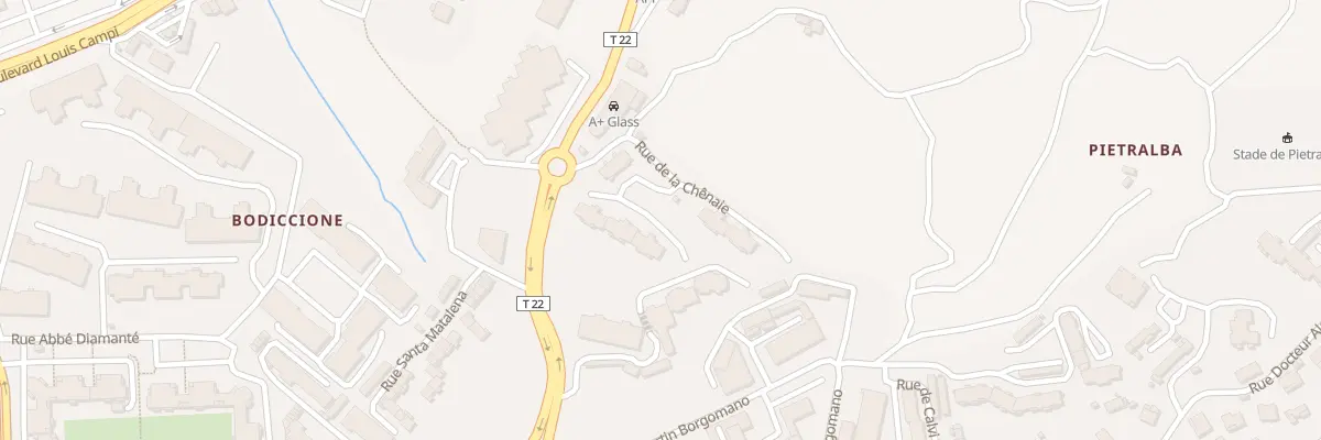 Plan du 9001 Res Le Parc de la Chenaie à Ajaccio