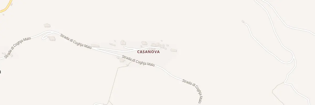 Plan du 5370 Casanova à Coggia