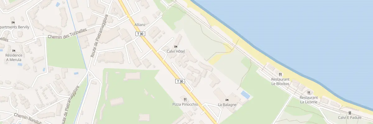 Plan du 5666 Talle à Calvi