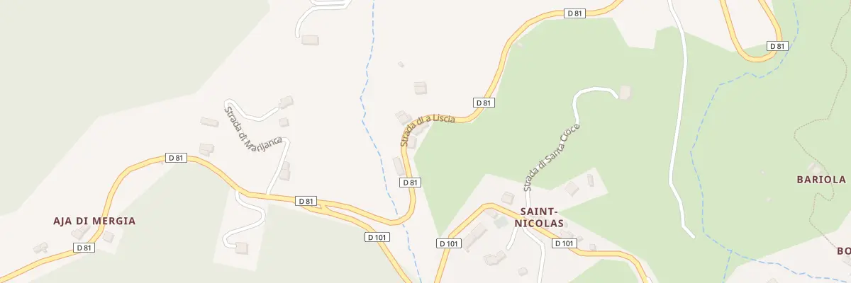 Plan du 5125 Saint Nicolas à Calcatoggio