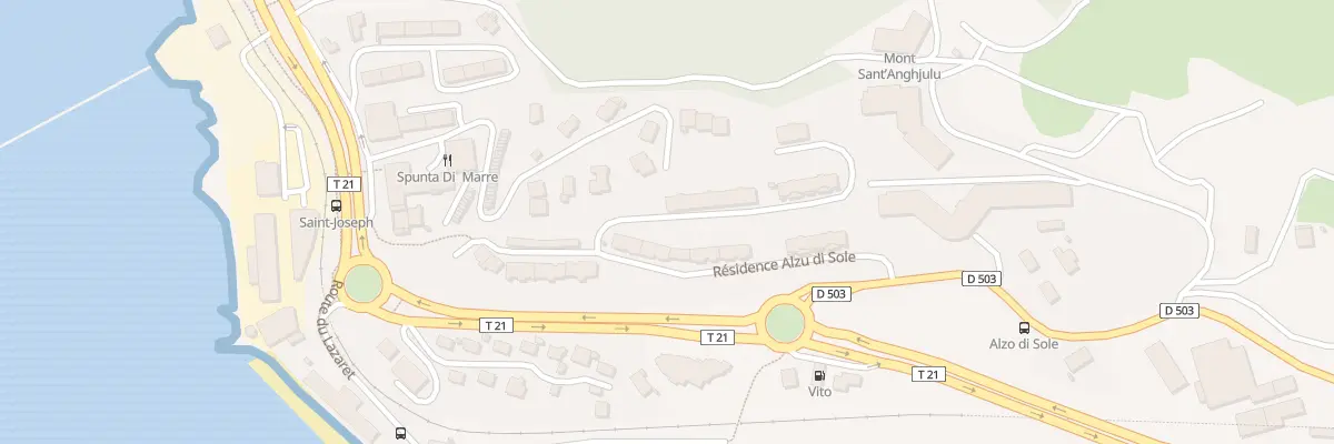 Plan du 9001 Res Alzo Di Sole Aspretto à Ajaccio