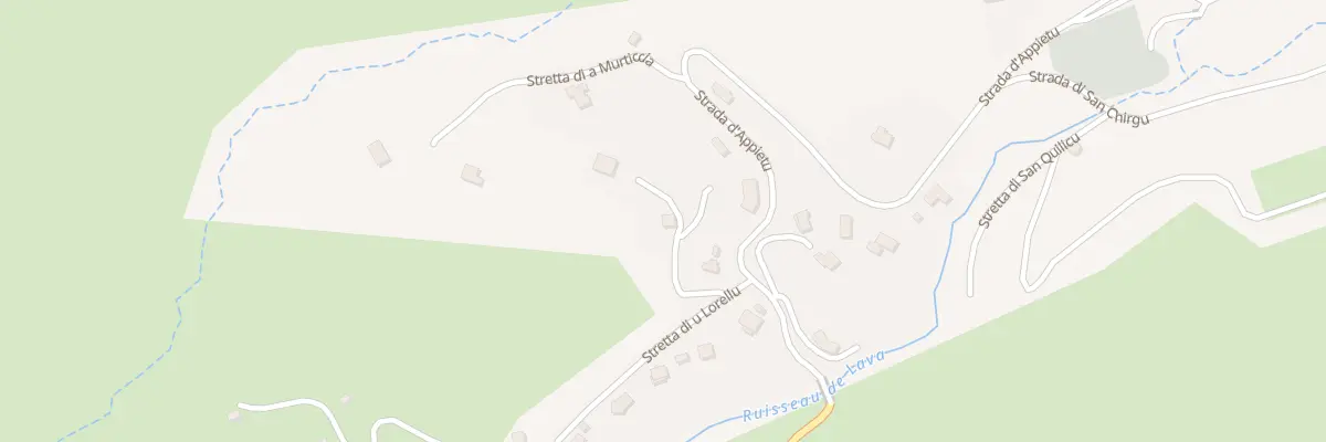 Plan du 5468 Cotinietto à Appietto