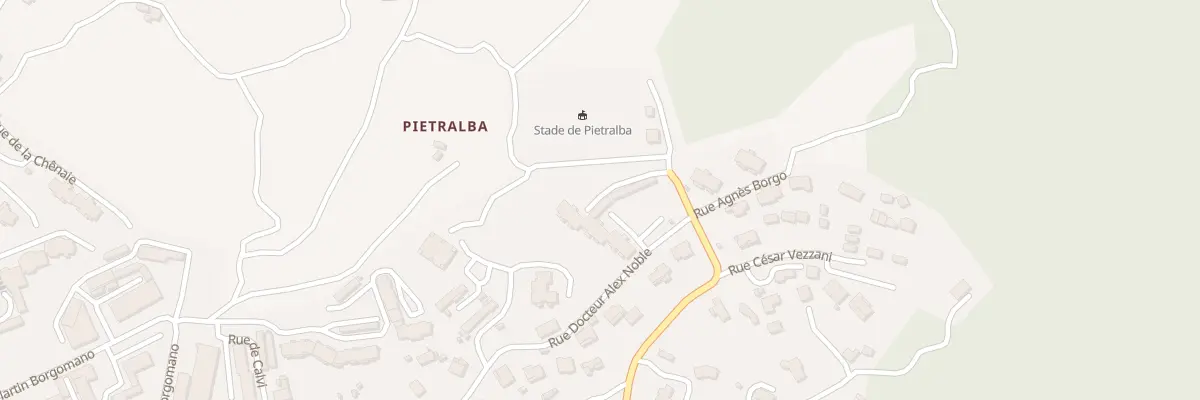 Plan du 9001 Res A Piazzetta Pietralba à Ajaccio