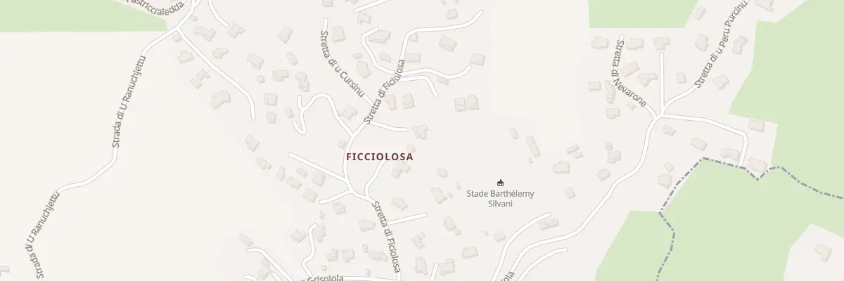 Plan du 5293 Ficciolosa à Alata