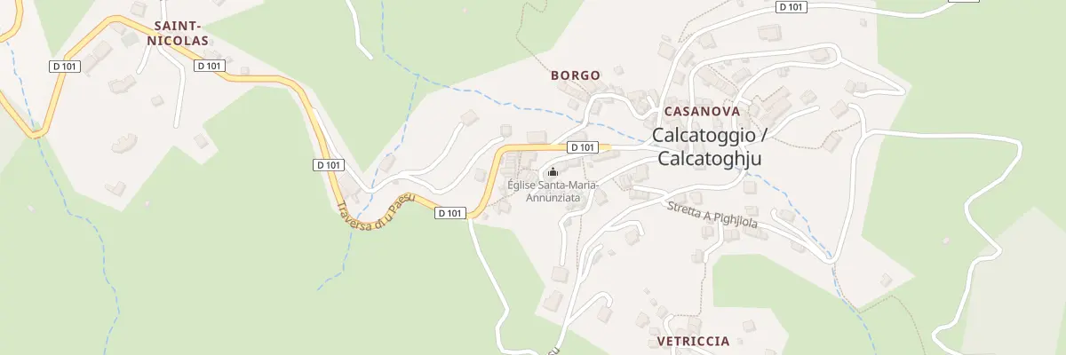 Plan du 5090 Villanova à Calcatoggio