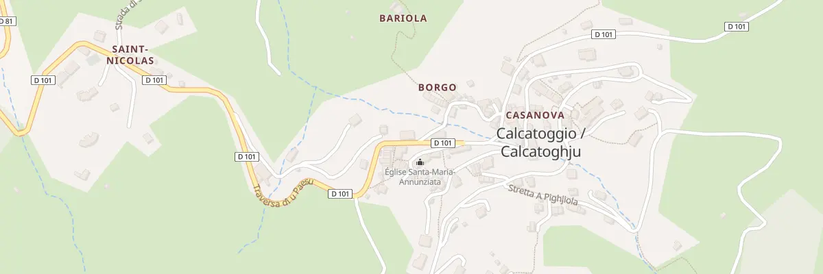 Plan du 5086 Villanova à Calcatoggio
