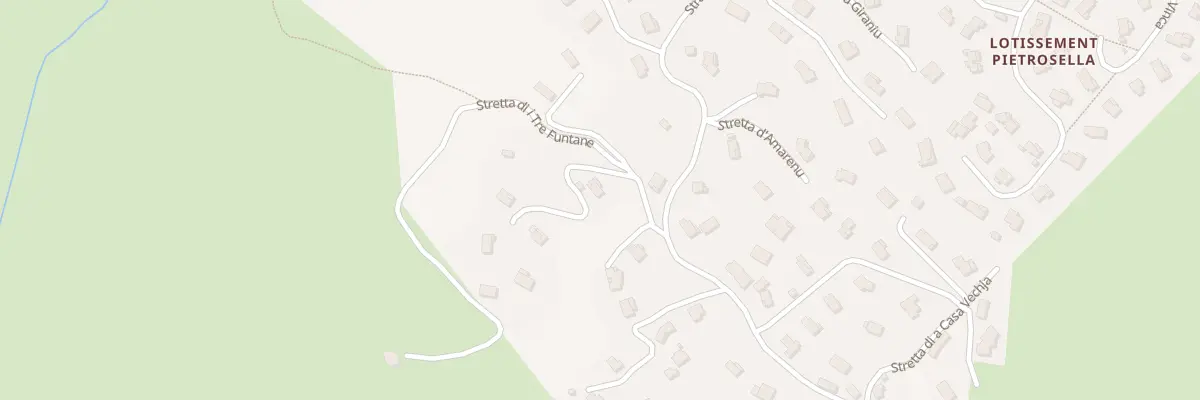 Plan du 5803 Pietrosella à Alata