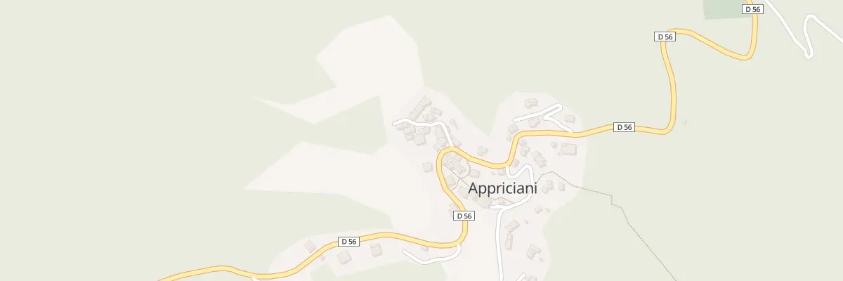 Plan du 5315 Appriciani à Vico