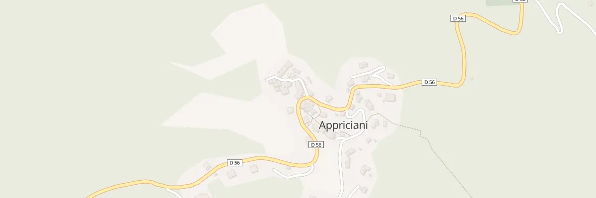 Plan du 5315A Appriciani à Vico