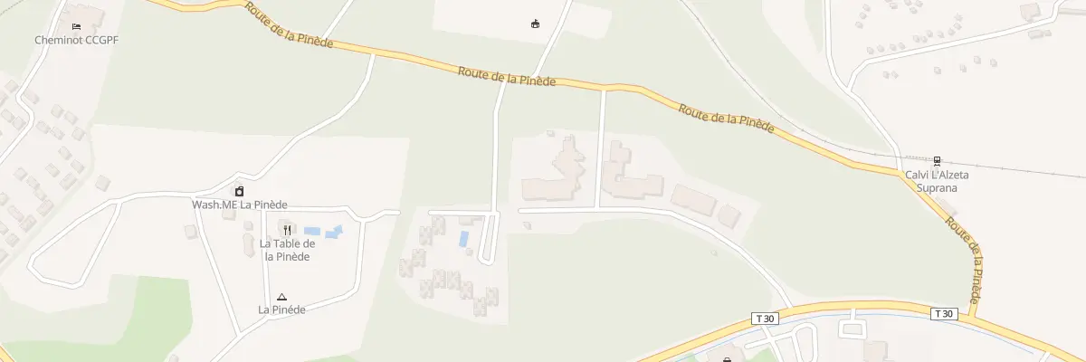 Plan du 5734 Pagliazze à Calvi