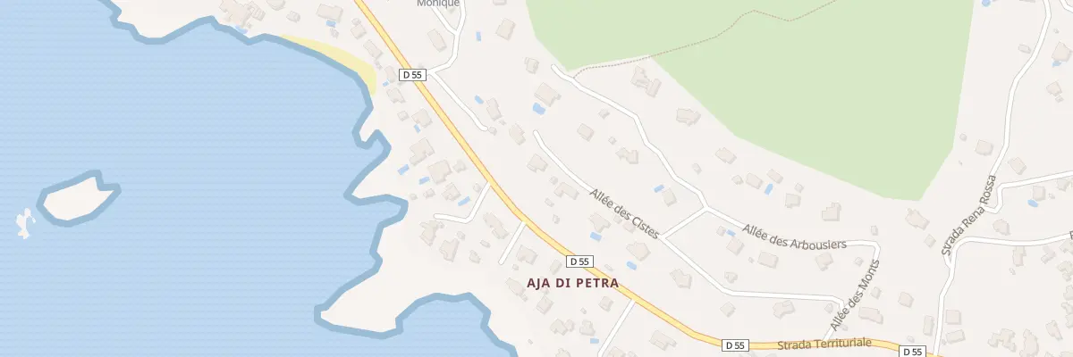 Plan du 5212 Aja Di Petra à Pietrosella