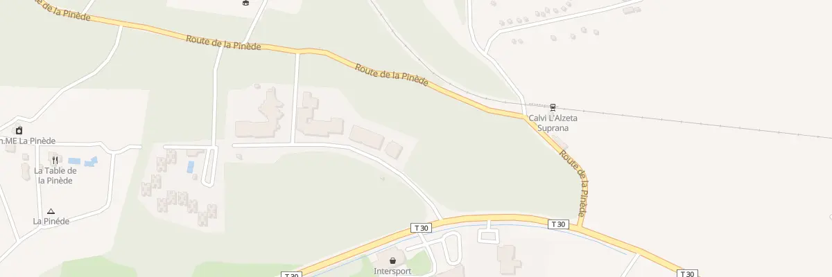 Plan du 5849 Pagliazze à Calvi
