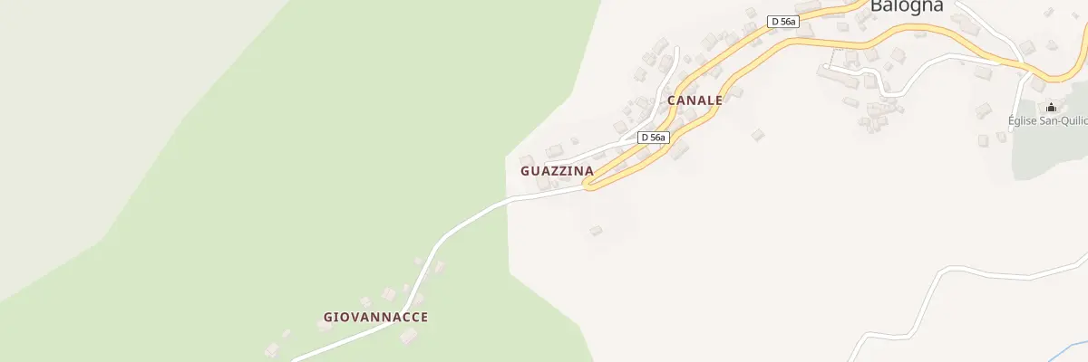 Plan du 5004 Bagarello à Balogna