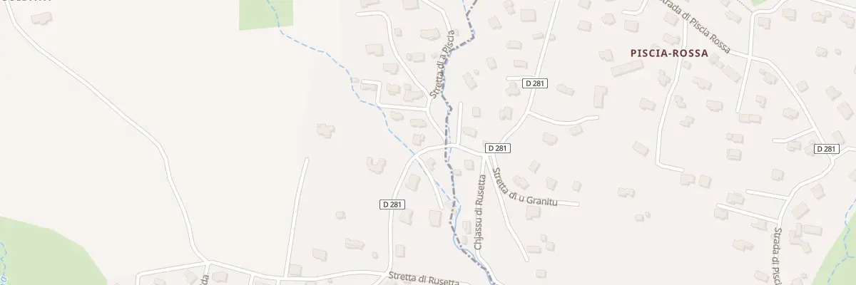 Plan du 5147B Piscia Rossa à Appietto