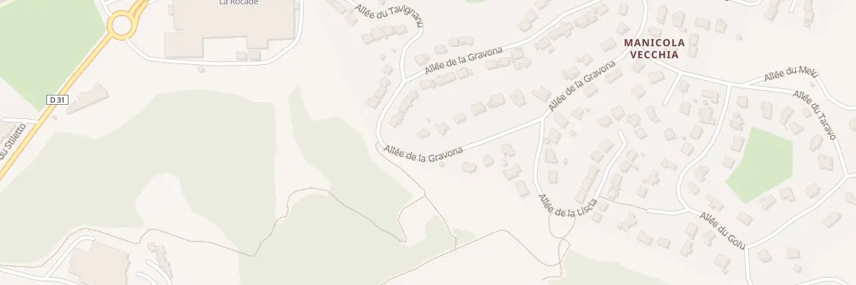 Plan du 3F Rue A Gravona à Ajaccio